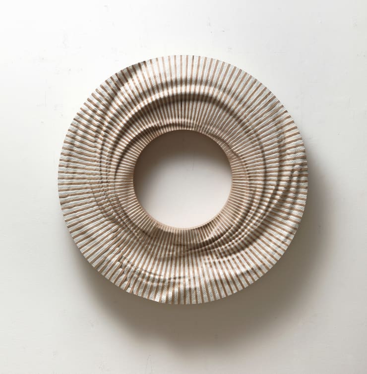 Expose Exposed 240205, 2024 Wood (White birch plywood), Sibatool 70 × 70 × 12 cm 27.5 x 27.5 x 4.5 in