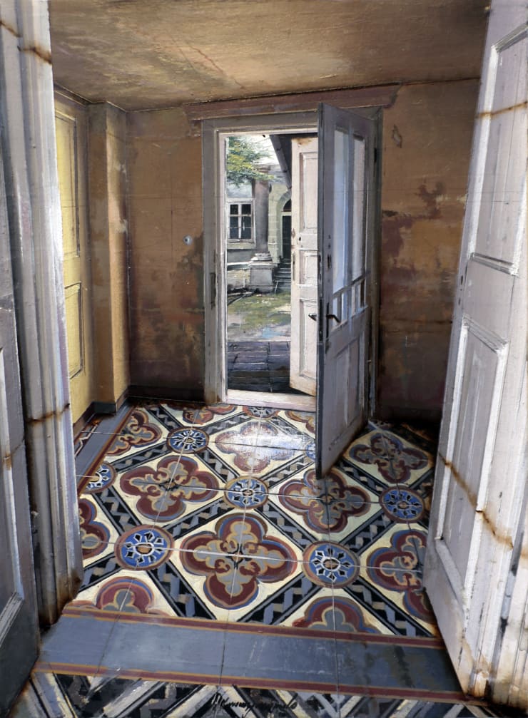 Matteo Massagrande, Cortile, 2019