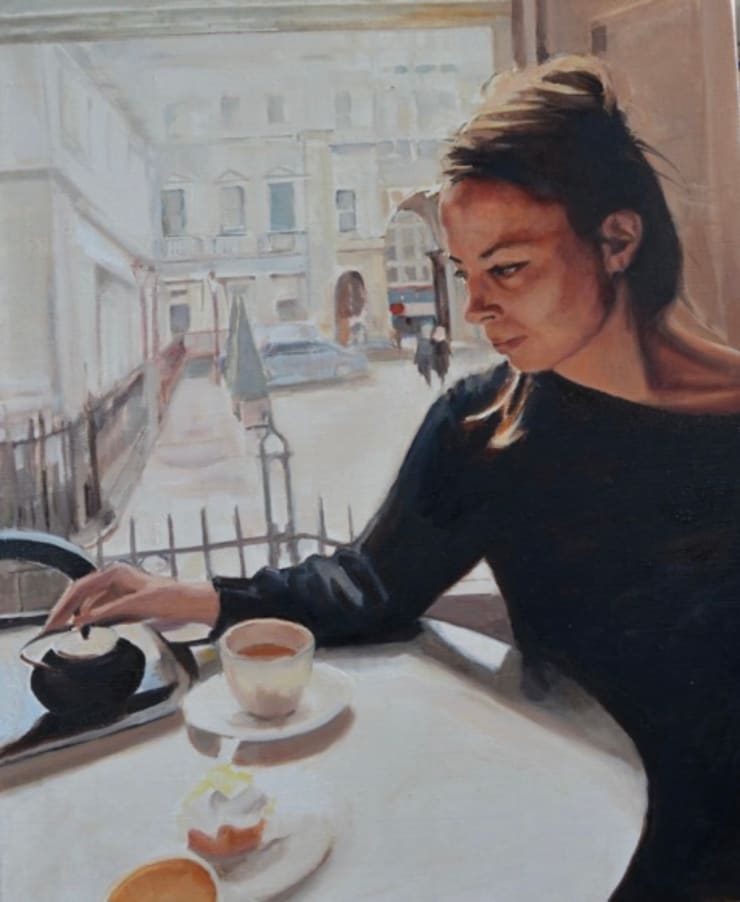 Lara - Tea at the Royal Academy