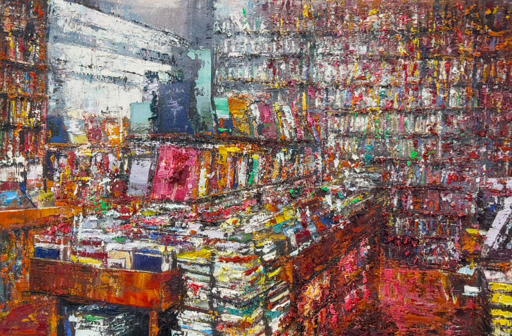 Bookstore con Red Cover
