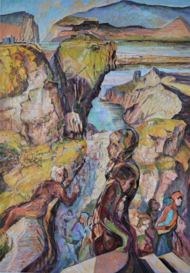 Headland, 2020 Oil on canvas 122.6 x 85.7 cm 48.25 x 33.75 in