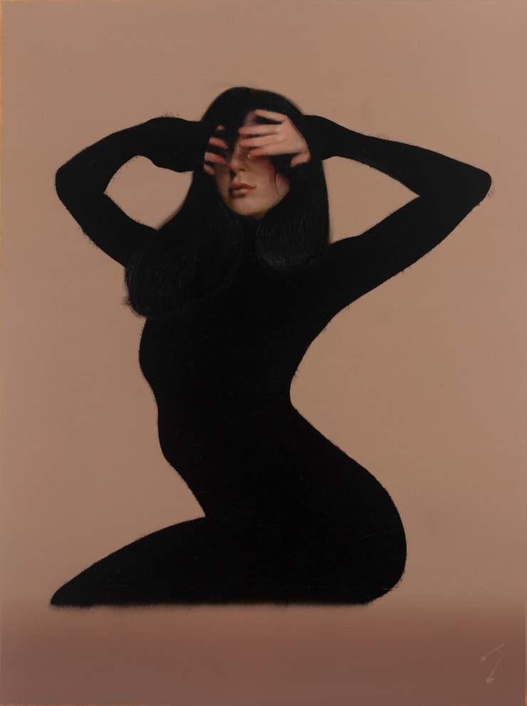 Painting of Daniela 1, 2022 Oil on cradled linen panel 61 x 45.7 cm 24 x 18 in