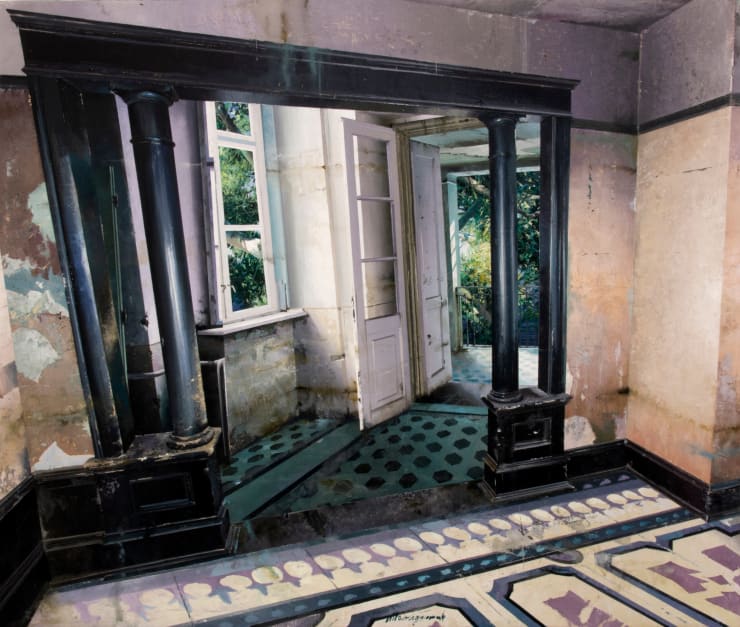 Fine maggio, 2023 Oil on board 60 x 70 cm 23.6 x 27.6 in