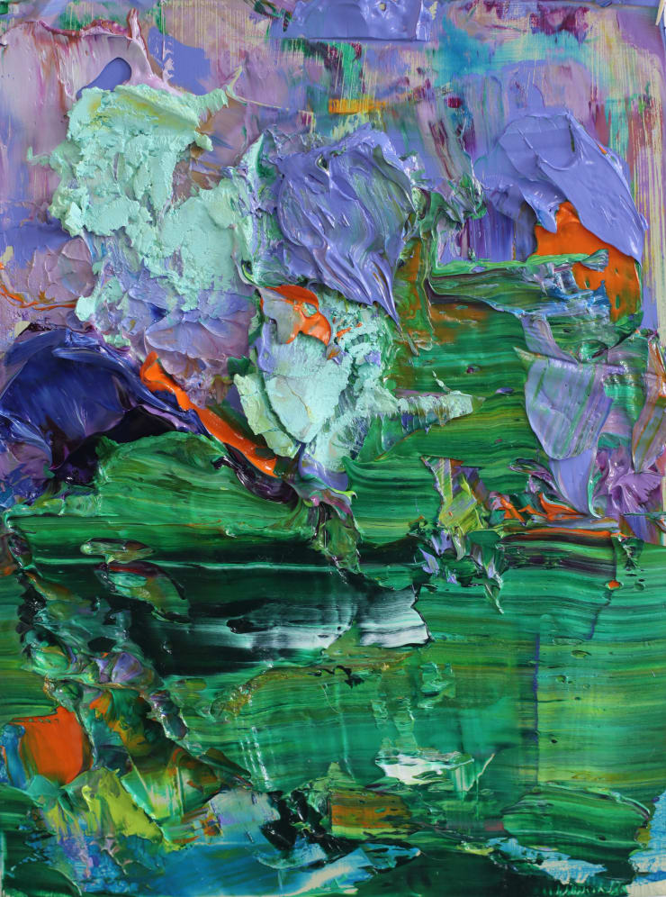 Henry Jabbour Sonnet VI, 2021 Oil on board 20.3 x 15.2 cm 8 x 6 in