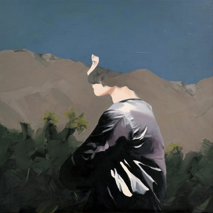 California Dreamin', 2023 Oil on canvas 60 x 60 cm 23.6 x 23.6 in
