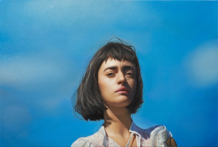 Yigal Ozeri, Untitled; Olya, 2019