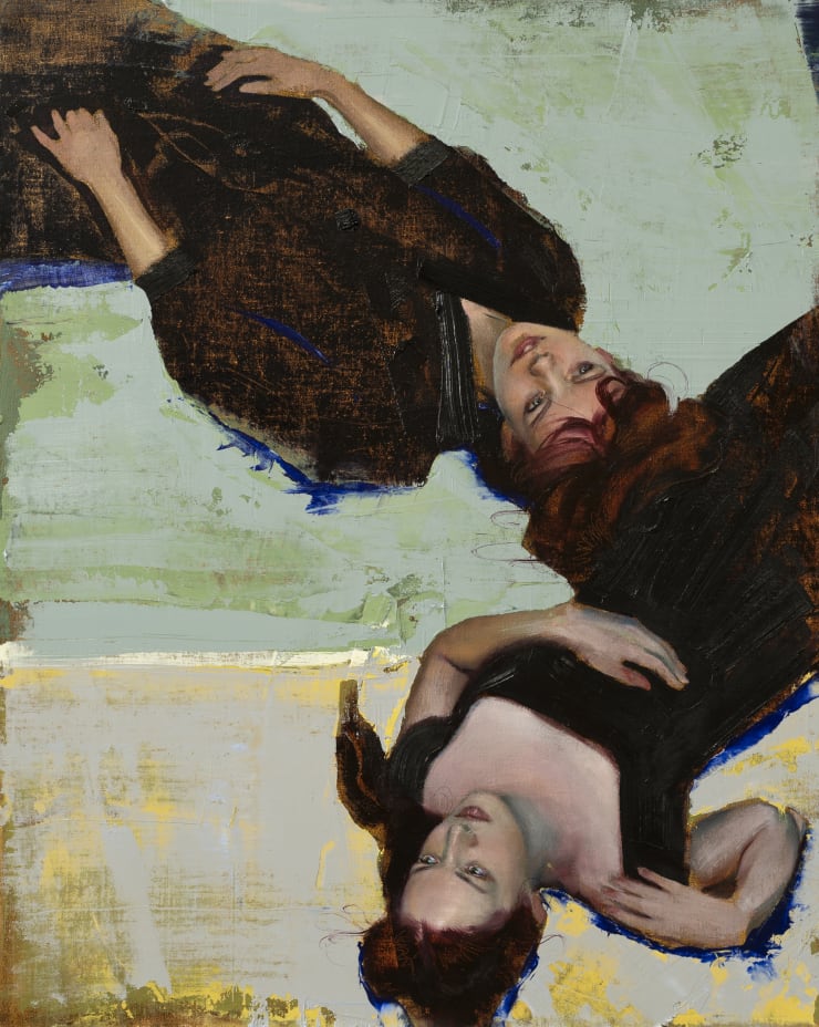 Interweave 5, 2020 Oil on cradled linen panel 76.2 x 61 cm 30 x 24 in