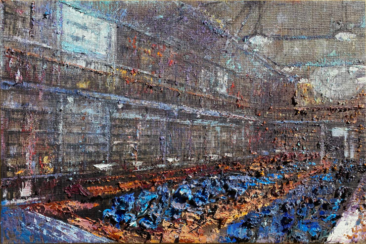 Magliabechiana Firenze, Uffizi, 2022 Oil on canvas 40 x 60 cm 15.8 x 23.6 in