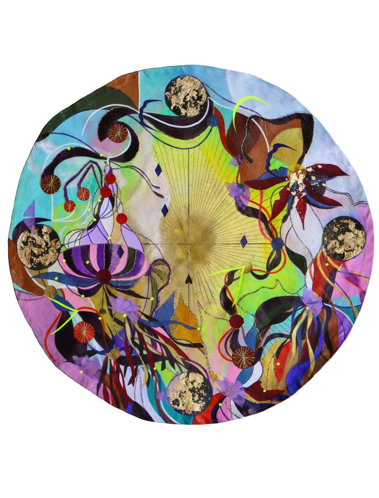 Tiffanie Delune, Cartographie du Coeur IV (Cartography of the Heart, IV), 2025