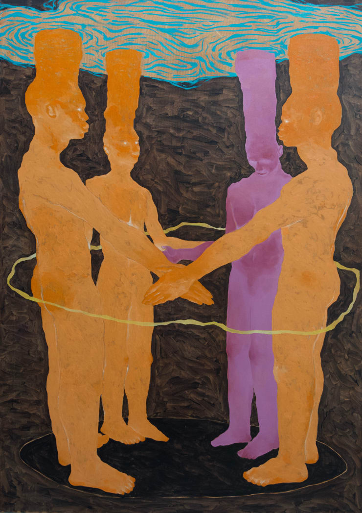 Kwaku Osei Owusu Achim, Between the lines of touch, 2024