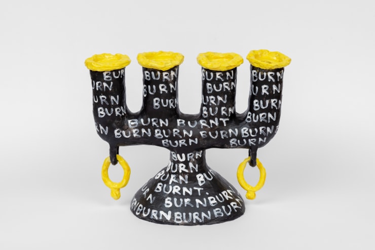 Xanthe Somers, Burnt Out / small candle holder, 2022
