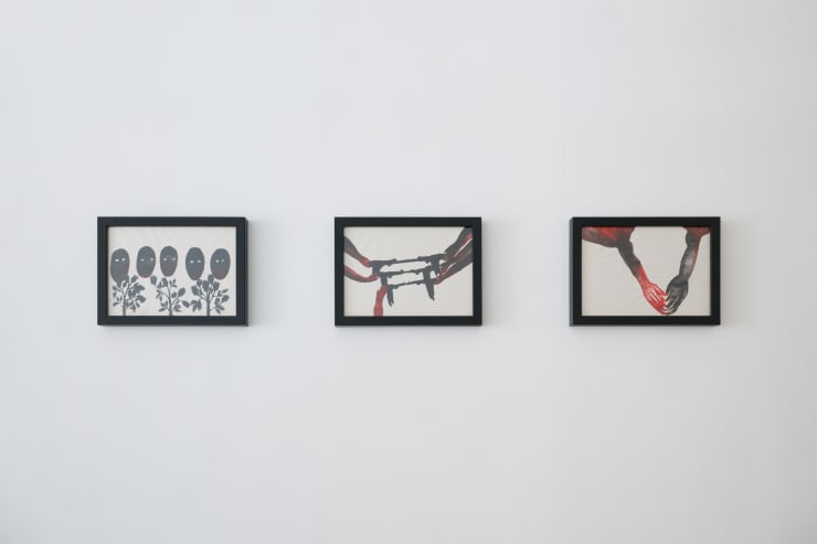 Maria Kulikovska, Arm-In-Revolution (Triptych), 2015