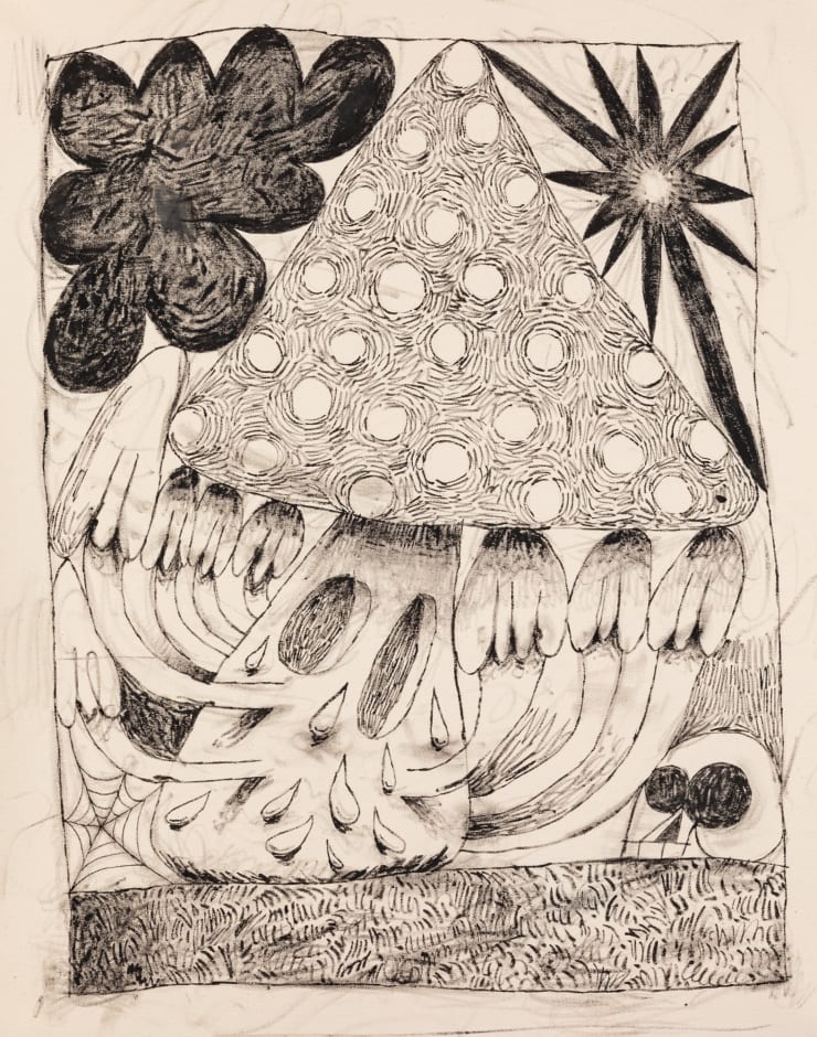 Mátyás Erményi, Black Star and the Mushroom, 2022