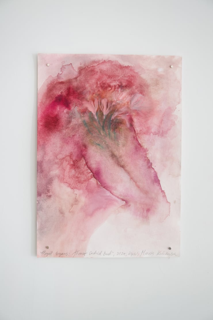 Maria Kulikovska, Floral Organs: Throat Orchid Bud, 2025