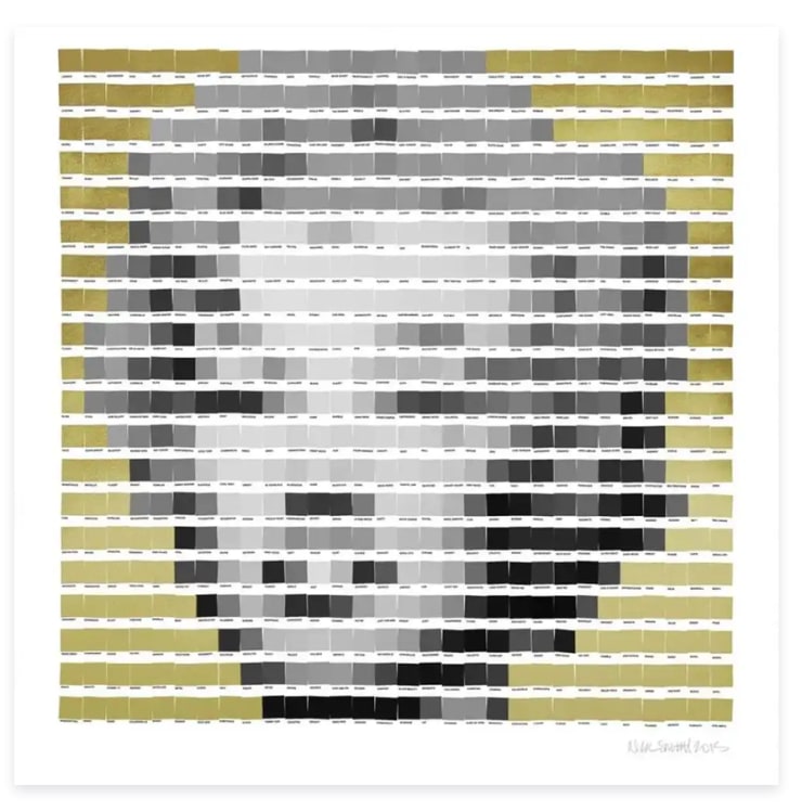 Nick Smith, Marilyn (Gold), 2015