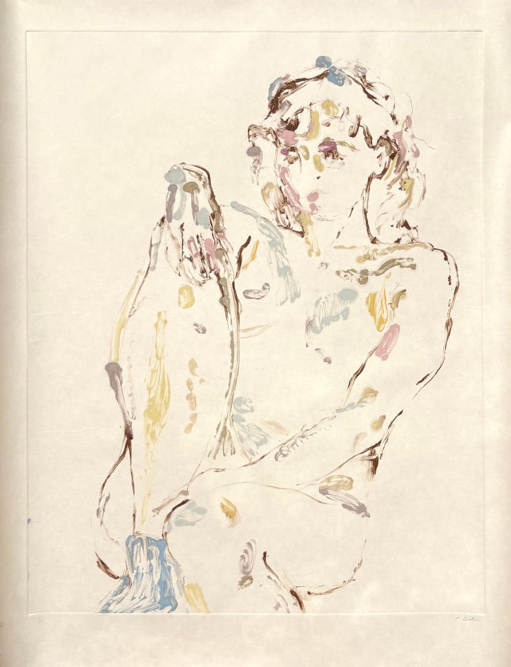 Morag Caister, Tissue Paper Heart 1, 2025