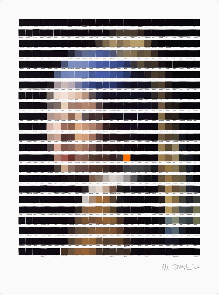 Nick Smith, Girl with the Orange Earring , 2024