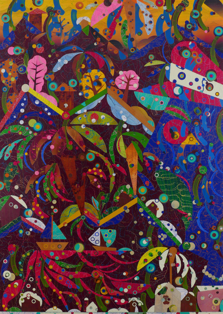 Nuno Gil, Water falling down my head, 2022