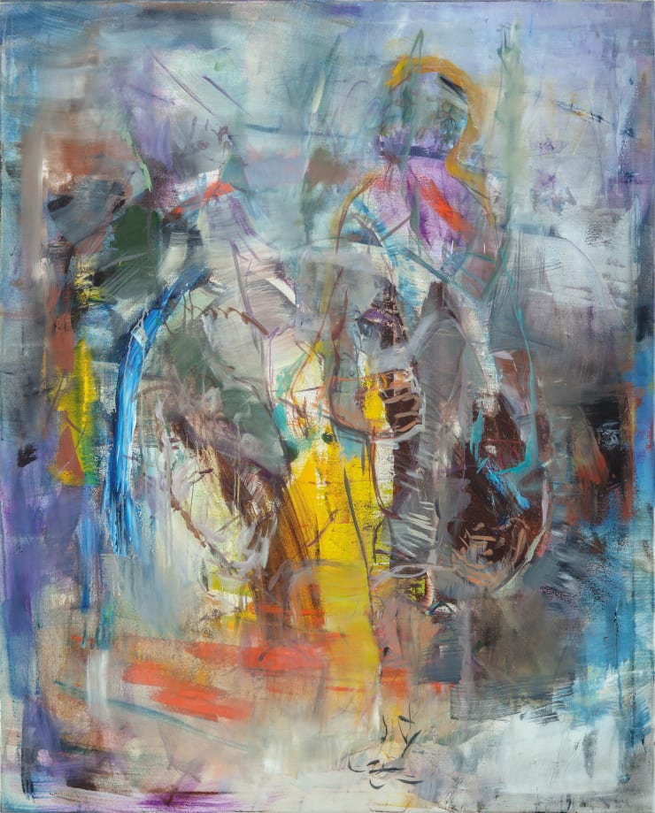 Robert Muntean, The Glowing Man, 2018