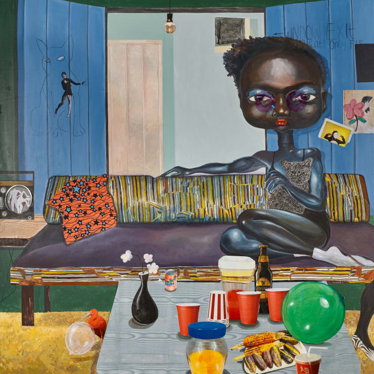Ndidi Emefiele, Cuddle cat, 2018