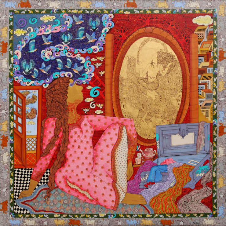 Seema Kohli, The Golden Womb Series, 2021