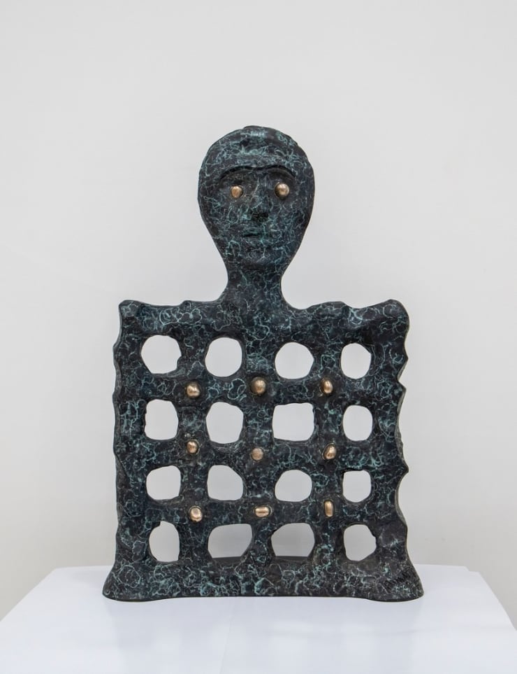Himmat Shah Untitled Bronze 22 x 15 x 3 in. 55.9 x 38.1 x 7.6 cm
