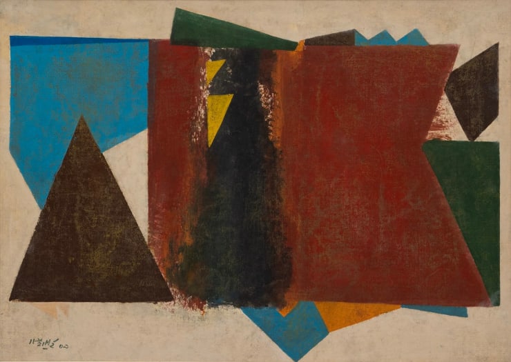 Ganesh Haloi Untitled , 2009 Gouache on Paper 21 x 30 in. 53.3 x 76.2 cm