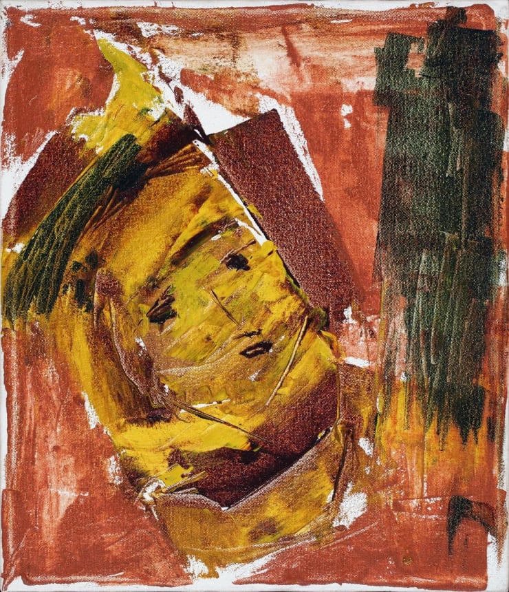 Ram Kumar Untitled, 2015 Oil on Canvas 14" x 12"