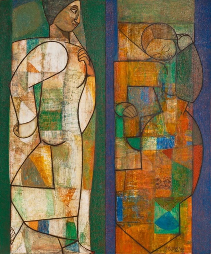 Neeraj Goswami Play, 2012 Acrylic on Canvas 24" x 20"