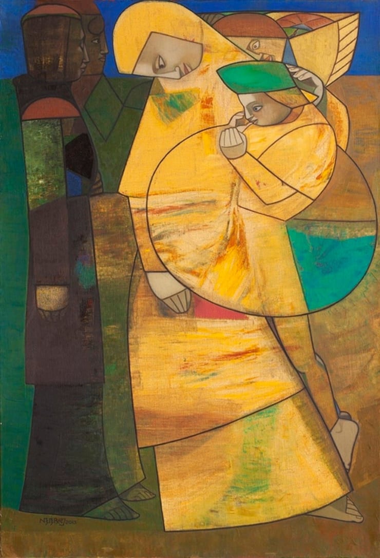 Neeraj Goswami Like an Angel, 2013 Oil on canvas 36" x 24"