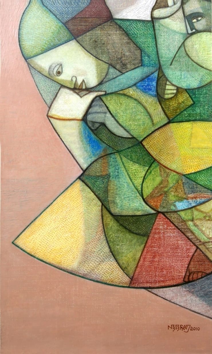 Neeraj Goswami Untitled, 2010 Acrylic on Canvas 21.2" x 12.5"