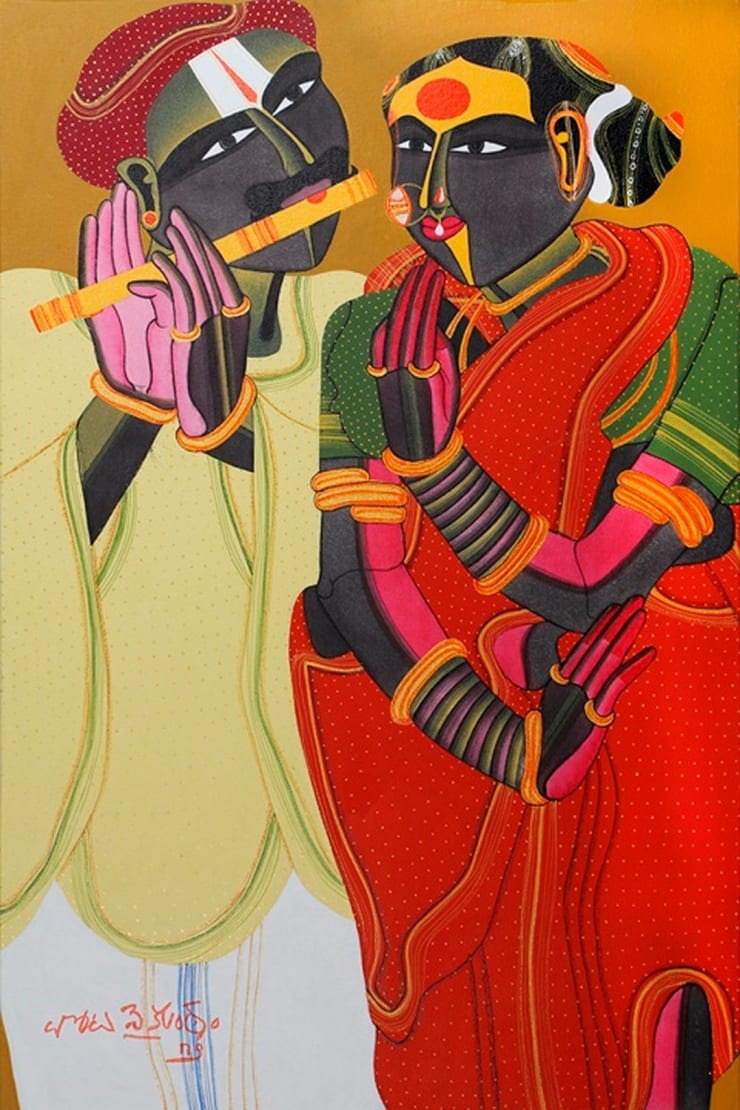 Thota Vaikuntam Untitled, 2012 Acrylic on Canvas 30" x 20"