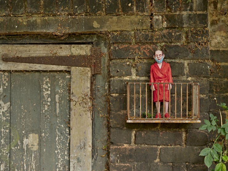 Isaac Cordal, Homie IV , 2020