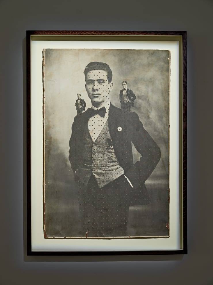 Kensuke Koike Advice, 2022 Switched vintage photo Artwork: 61.5 x 41.7 cm Frame: 70 x 50 cm