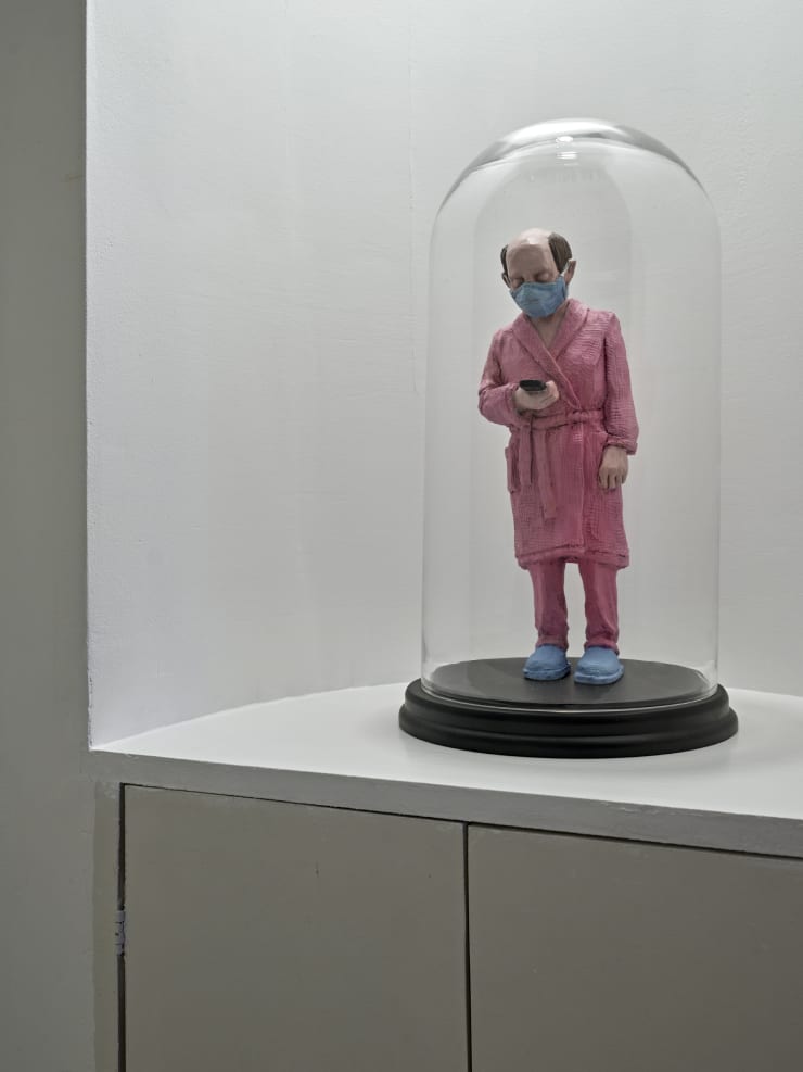 Isaac Cordal, Homie II, 2020