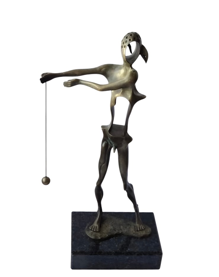 Salvador Dali, Homage to Newton, 1981