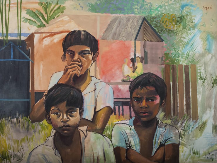 Sepp Baendereck, Meninos Ticunas, 1981