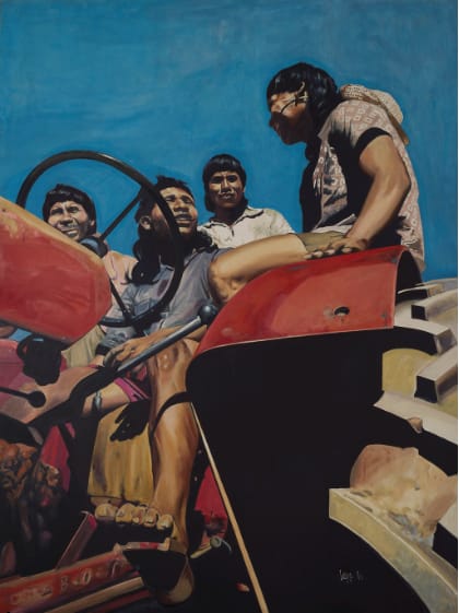 Sepp Baendereck, Índios Xavantes na Missão São Marcos, 1976