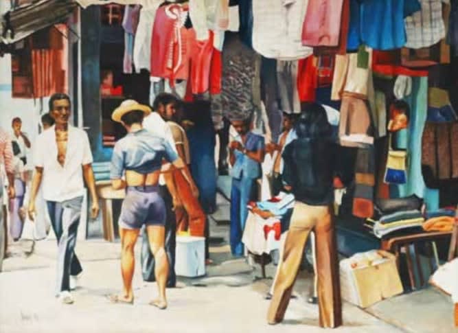 Sepp Baendereck, No Mercado de Manaus, 1976
