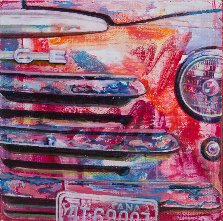 Geronimo, 2015 Oil on Canvas Panel 6 x 6 in 15.2 x 15.2 cm