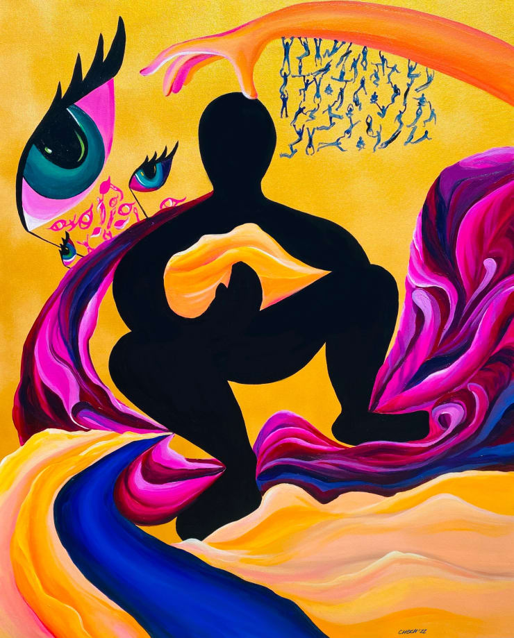 Anna Chekh, Shadow man goes to Dubai , 2022