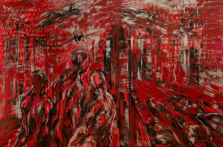 Katya Leonovich, Red New York / Air Space City, 2016