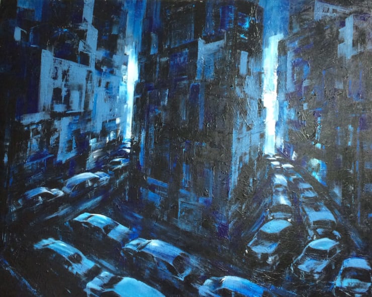 Katya Leonovich, New York City Traffic , 2016