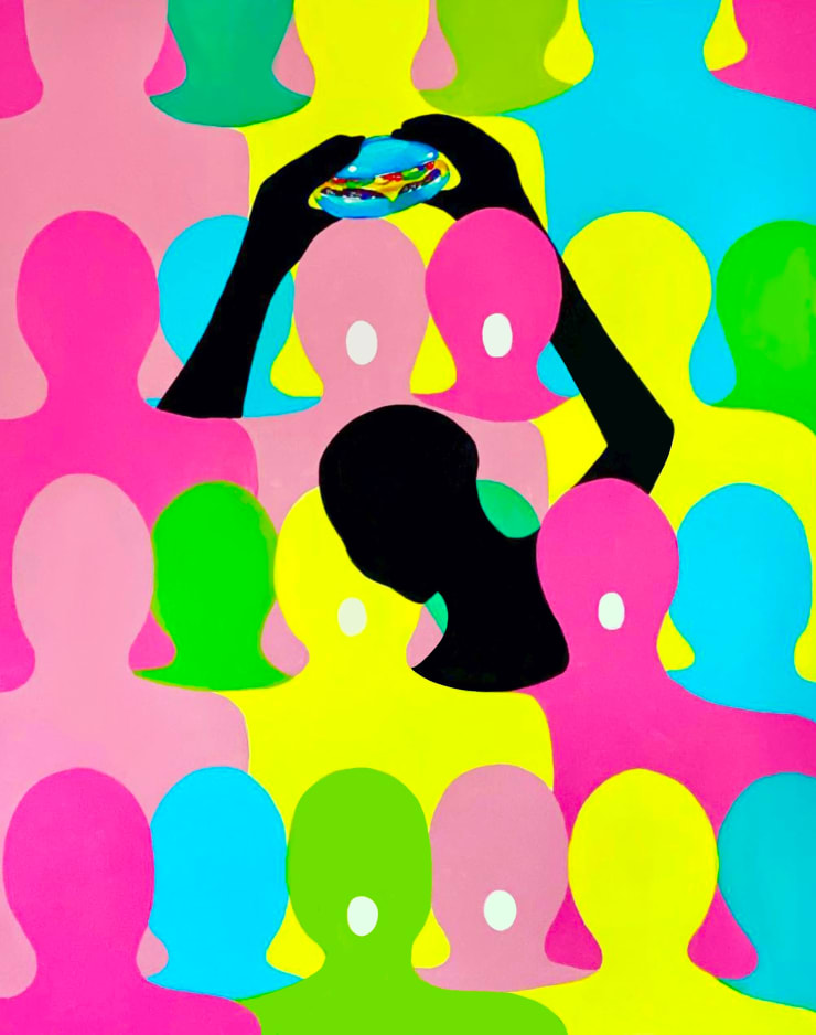 Anna Chekh, Crowd food , 2022