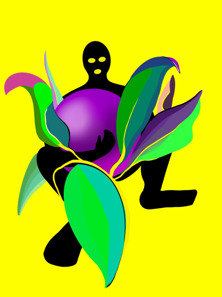 Anna Chekh, Shadow man, 2022