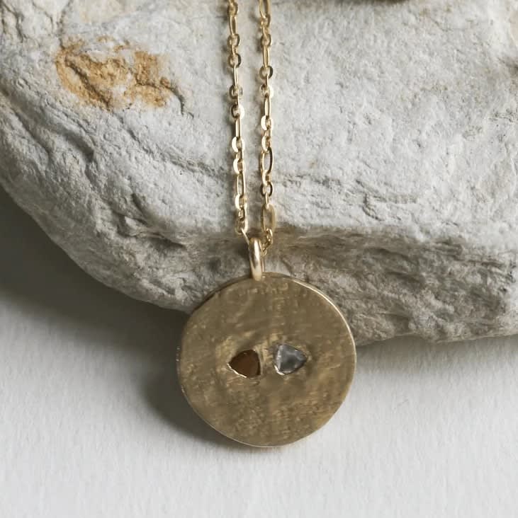 Duality Necklace- Courage & Wisdom