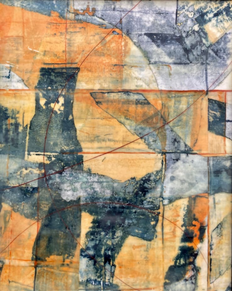Judith Kohin Direction Unknown, 2023 Mixed Media Encaustic 29 3/4 x 23 13/16 in 76.2 x 61 cm 29 7/8 x 23 15/16 in framed