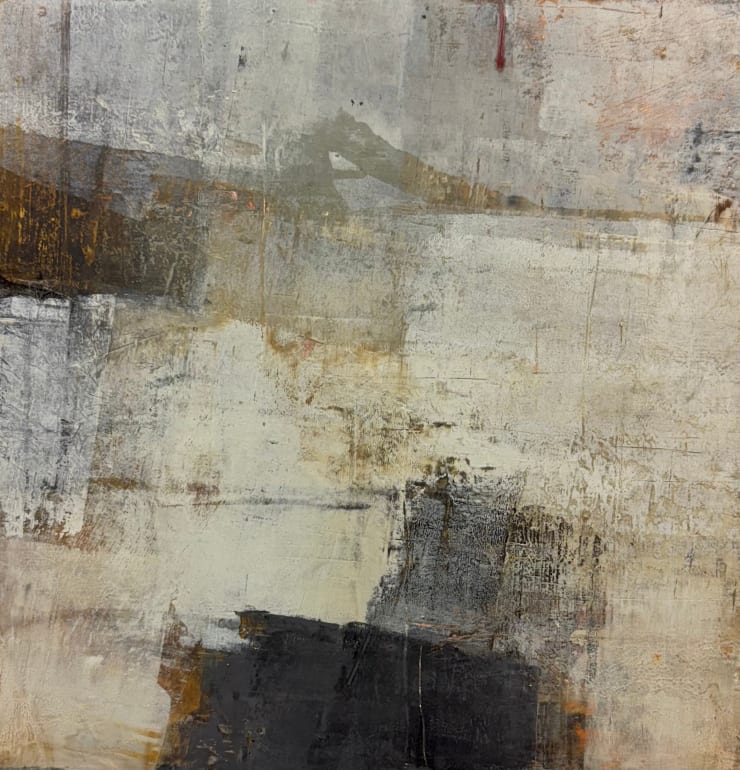 Rebecca Crowell High Desert #1, 2024 Oil/cold wax on panel 16 x 16 in