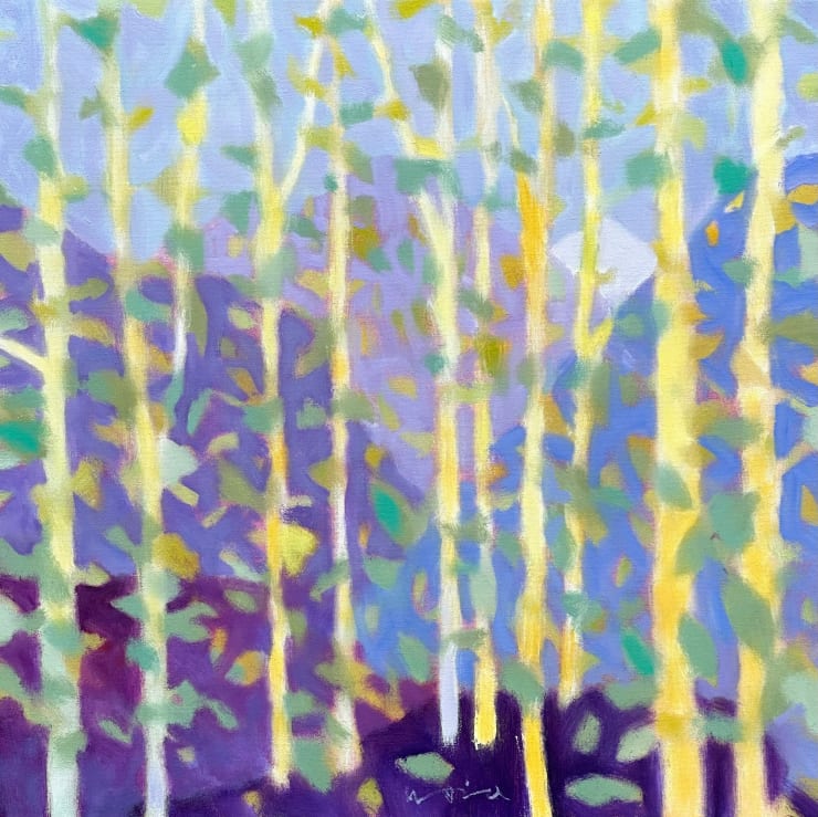 Marshall Noice Height of Summer, 2025 Oil on canvas 24 x 24 in unframed 61 x 61 cm