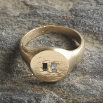 Duality Ring- Calmness & Clarity